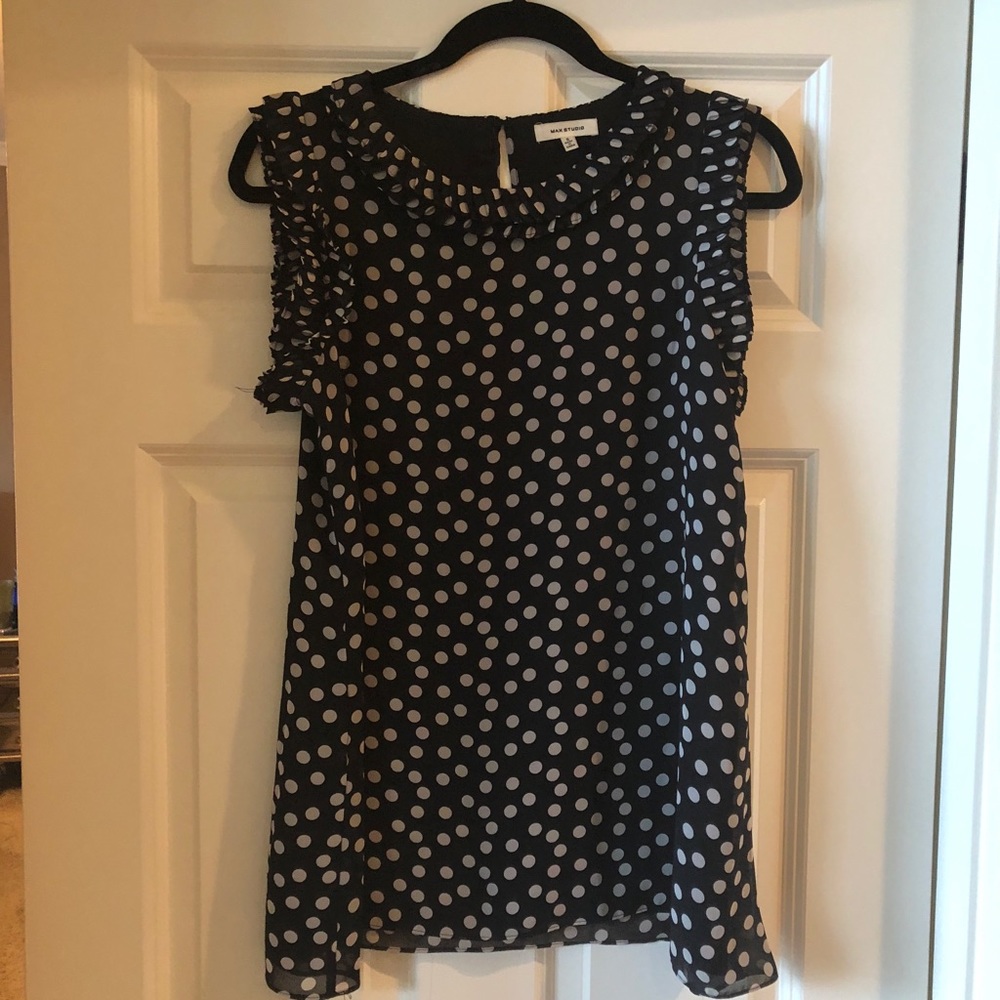 Max Studio A-line Tunic Blouse